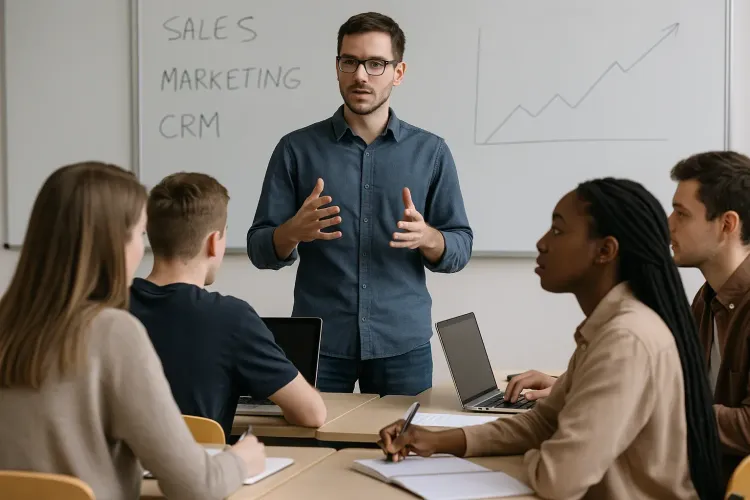 Une classe en BTS NDRC